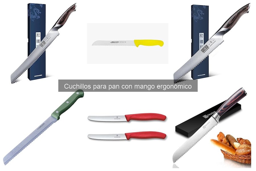 Cómo elegir el mejor cuchillo para pan con mango ergonómico