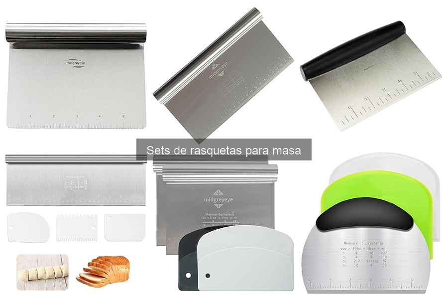 Cómo Elegir el Mejor Set de Rasquetas para Masa