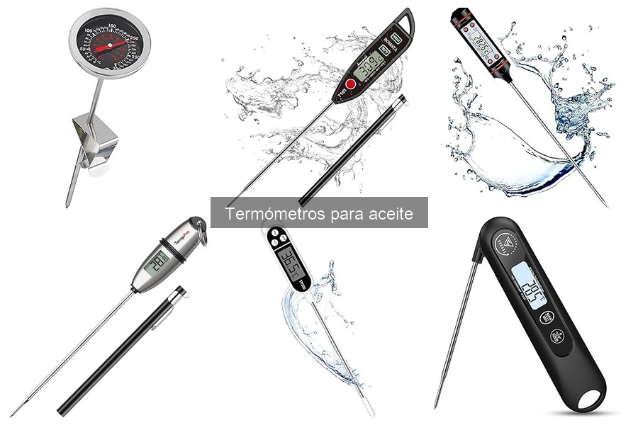 ¿Cómo elegir el mejor termómetro para aceite?