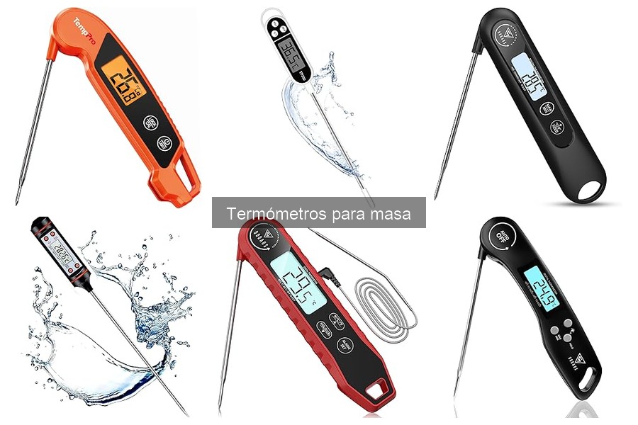 Cómo elegir el mejor termómetro para masa: guía de compra