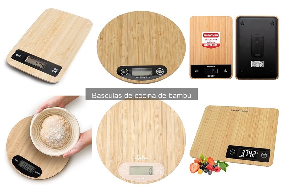 Cómo elegir la mejor báscula de cocina de bambú