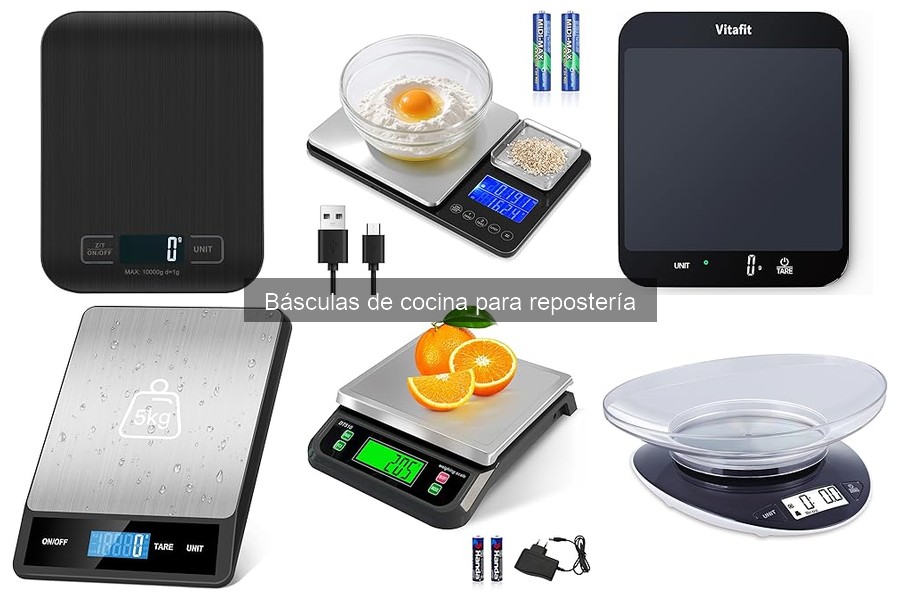 Cómo elegir la mejor báscula de cocina para repostería
