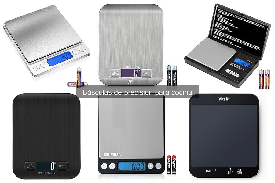 Cómo elegir la mejor báscula de precisión para cocina