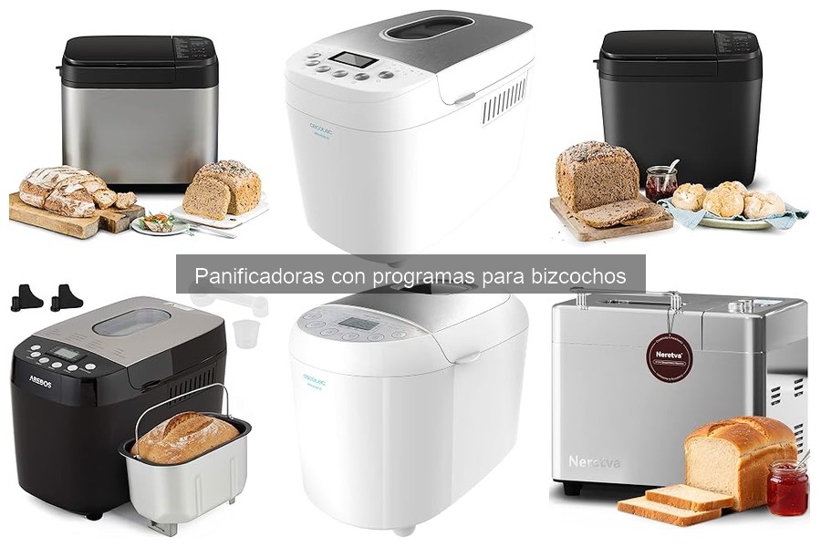 Cómo elegir la mejor panificadora para bizcochos
