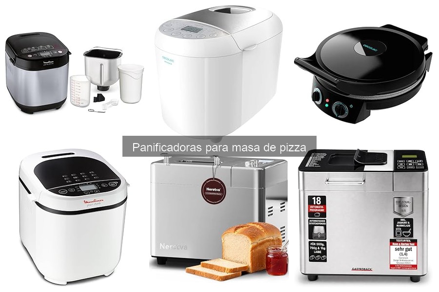 Cómo elegir la mejor panificadora para hacer masa de pizza