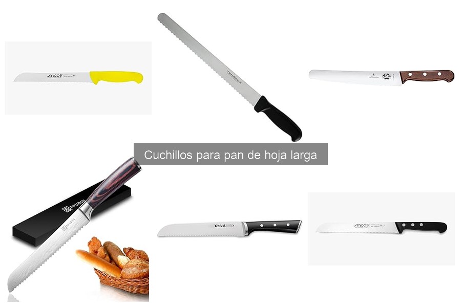 Cómo elegir un cuchillo para pan de hoja larga