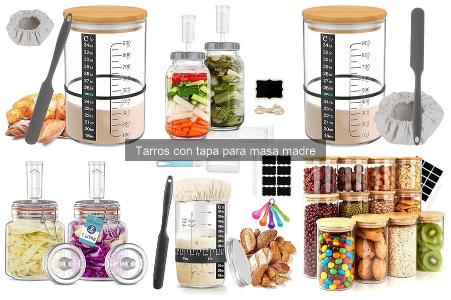 Cómo hacer un tarro con tapa para masa madre casero