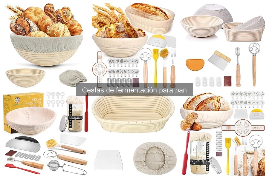 Cómo las cestas de fermentación impactan la textura del pan