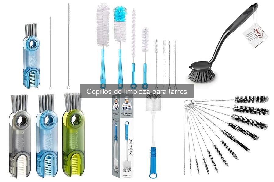 Cómo Limpiar Tarros de Vidrio Difíciles: Métodos y Cepillos