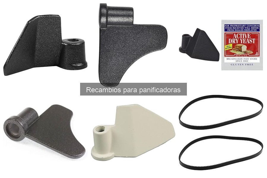 Cómo limpiar y mantener recambios de panificadoras