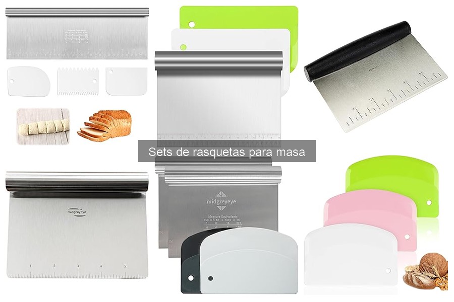 Cómo Limpiar y Mantener Sets de Rasquetas para Masa