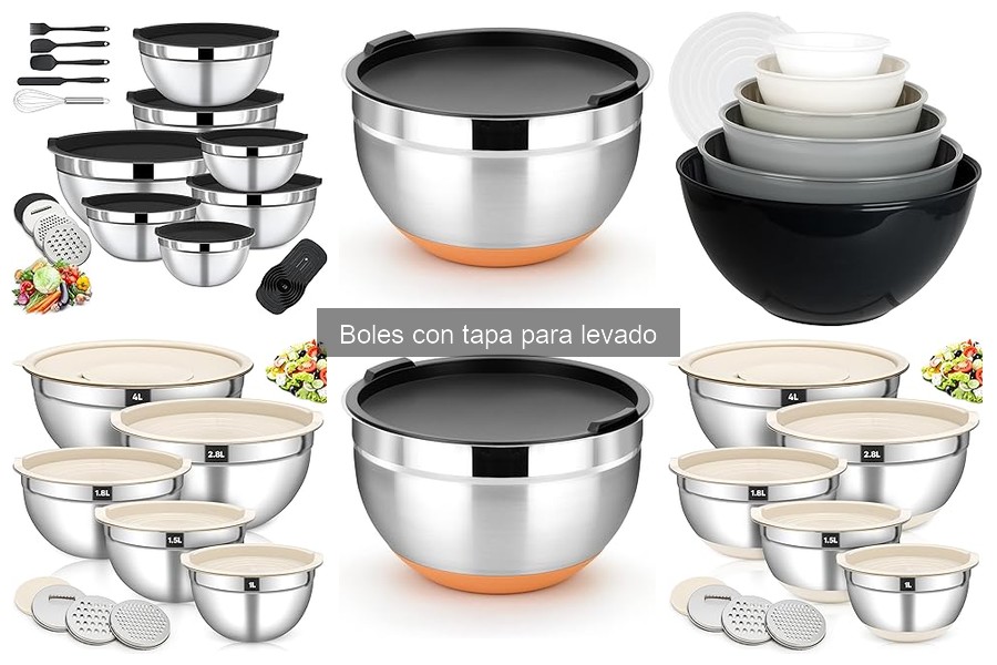 Cómo mantener boles con tapa para levado en perfecto estado