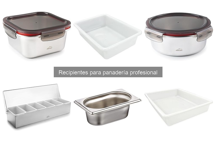 Cómo mantener y cuidar recipientes de panadería profesional