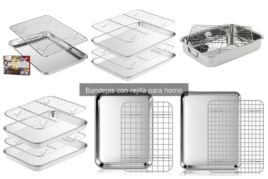 Cómo usar bandejas con rejilla para hornear correctamente