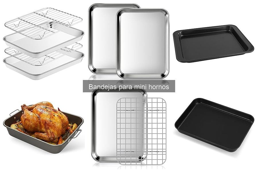 Cómo usar bandejas en mini hornos: Instrucciones y consejos