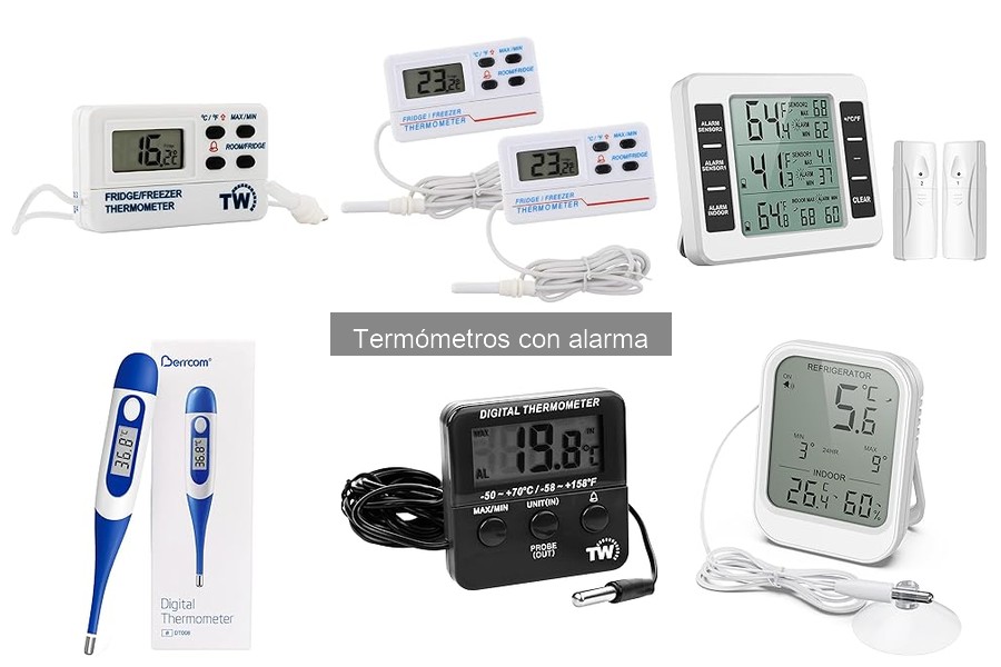 Cómo usar correctamente un termómetro con alarma