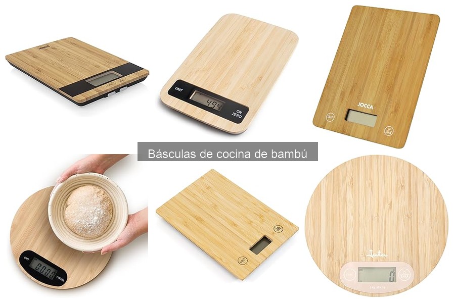 ** Cómo usar correctamente una báscula de cocina de bambú