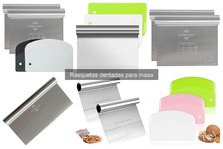 Cómo usar correctamente una rasqueta dentada para masa