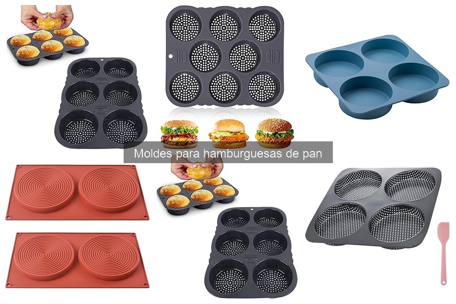 Cómo usar moldes para hamburguesas de pan correctamente