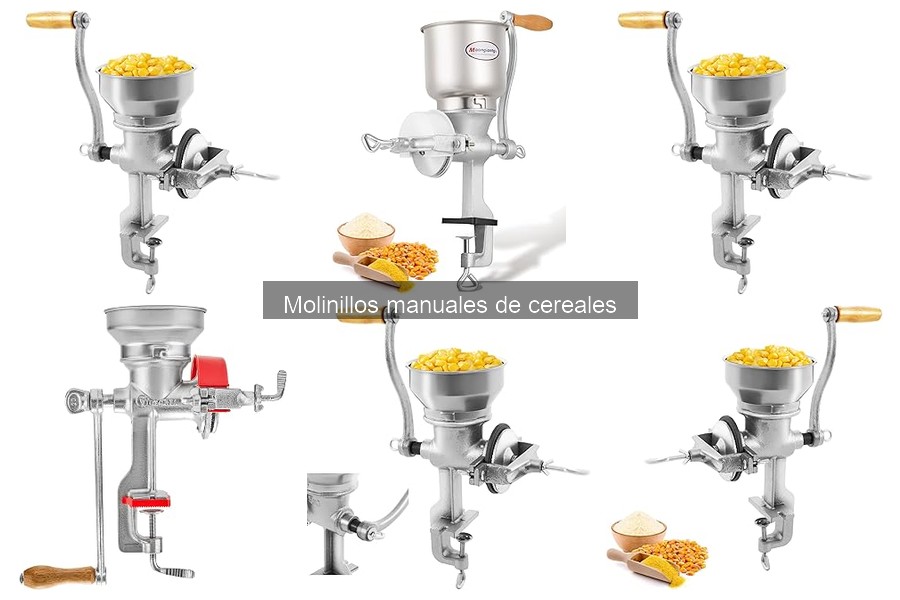 Cómo usar molinillos manuales de cereales en la cocina moderna