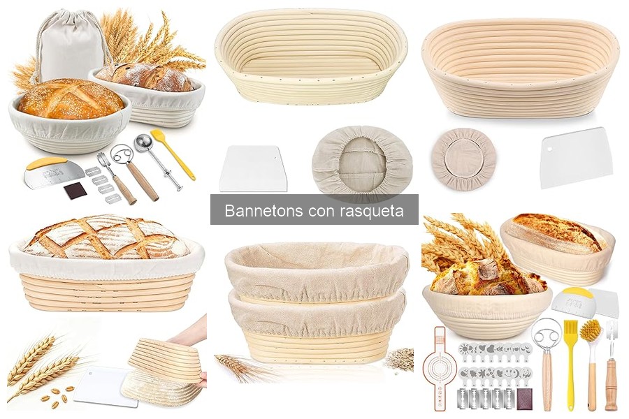 Cómo usar un banneton con rasqueta para pan casero