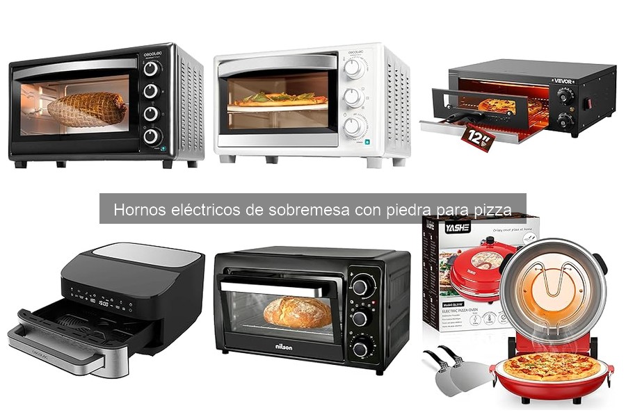 Cómo usar un horno eléctrico de sobremesa para pizza