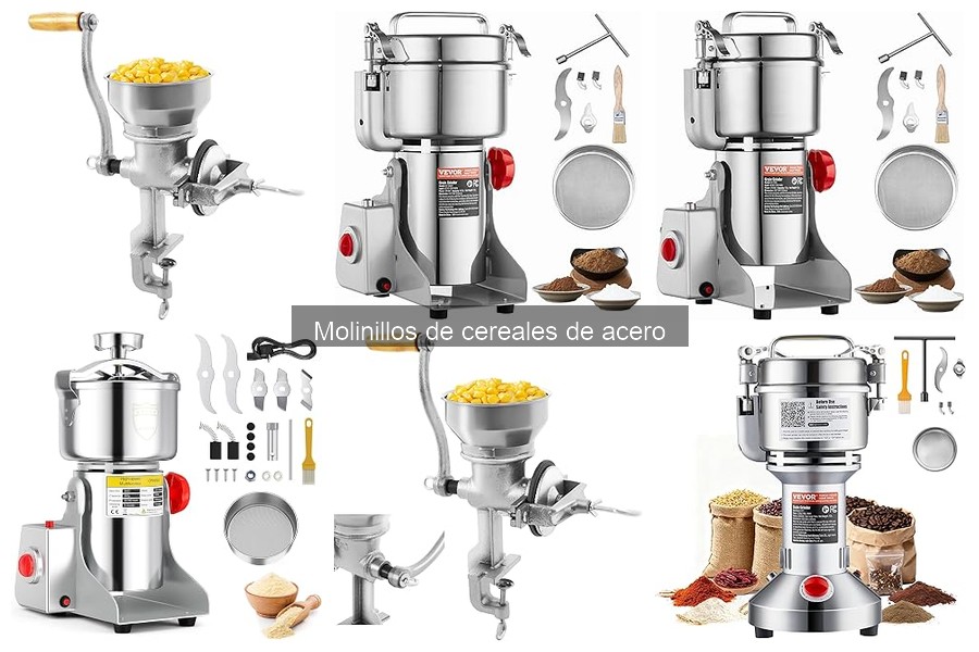 Cómo usar un molinillo de cereales de acero fácilmente