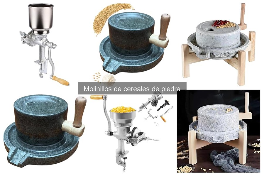 Cómo usar un molinillo de cereales de piedra eficientemente