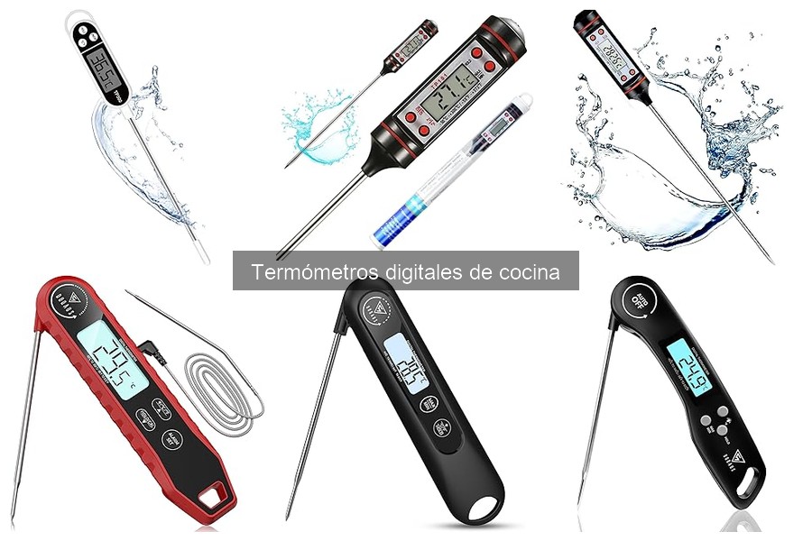 Cómo usar un termómetro digital de cocina correctamente