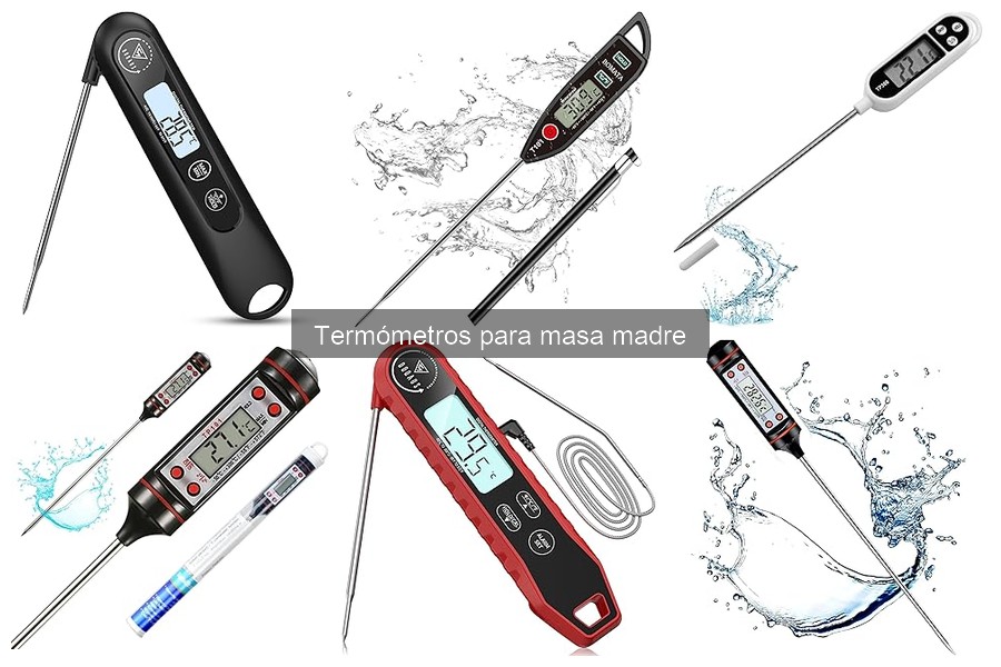Cómo usar un termómetro para masa madre eficazmente