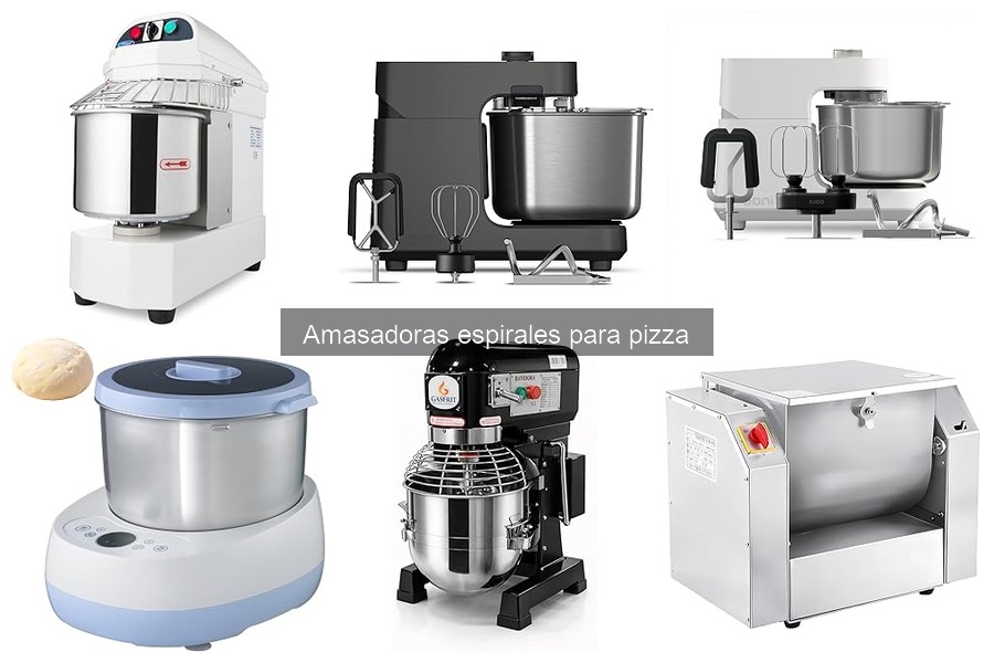 Cómo usar una amasadora espiral para hacer masa de pizza