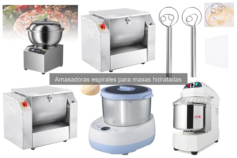 Cómo Usar una Amasadora Espiral para Masas Hidratadas