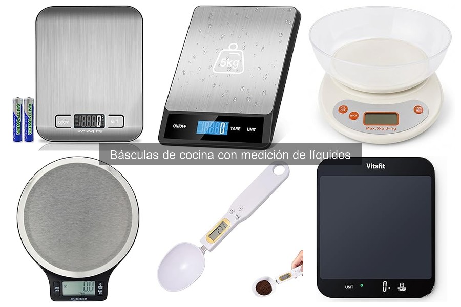 Cómo usar una báscula de cocina para medir líquidos correctamente