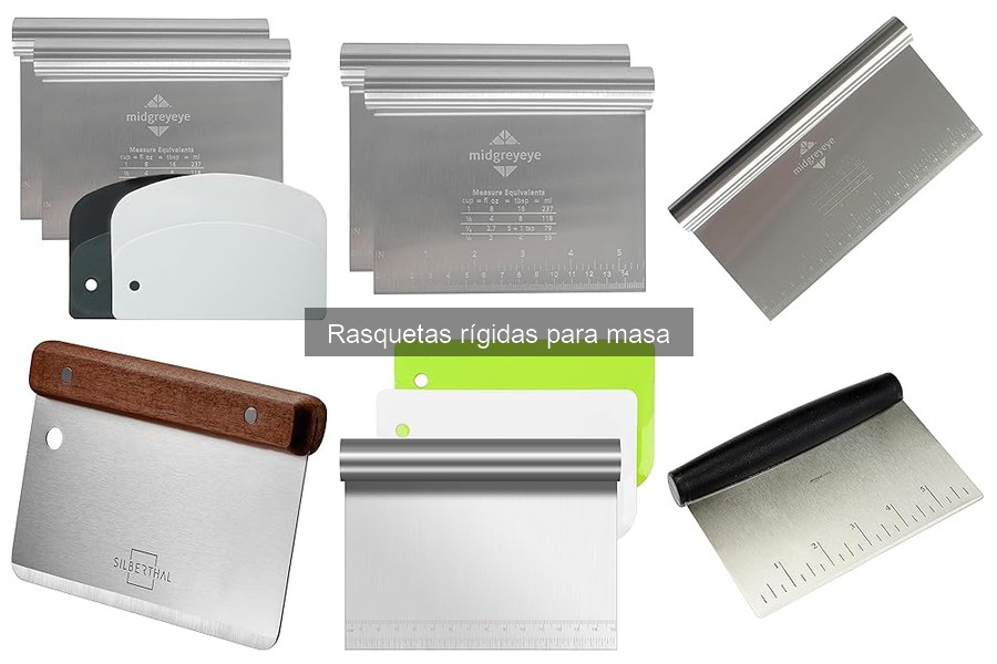 Cómo usar una rasqueta rígida para masa de forma efectiva