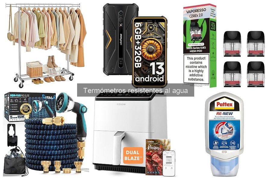 Cómo utilizar un termómetro resistente al agua correctamente