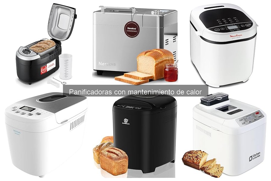 Cómo utilizar una panificadora con mantenimiento de calor