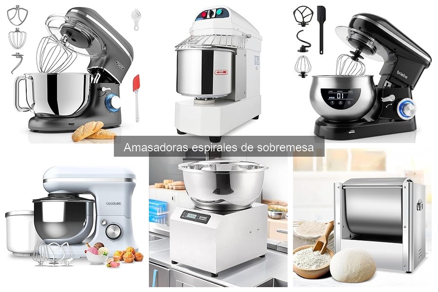 Comparativa: Amasadoras Espirales vs Planetarias