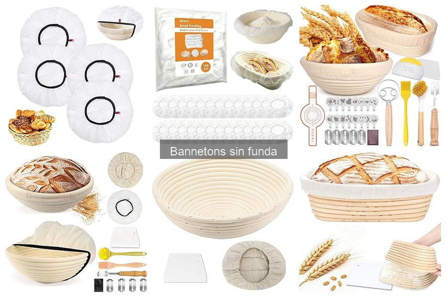 Comparativa: Bannetons con y sin funda para hacer pan