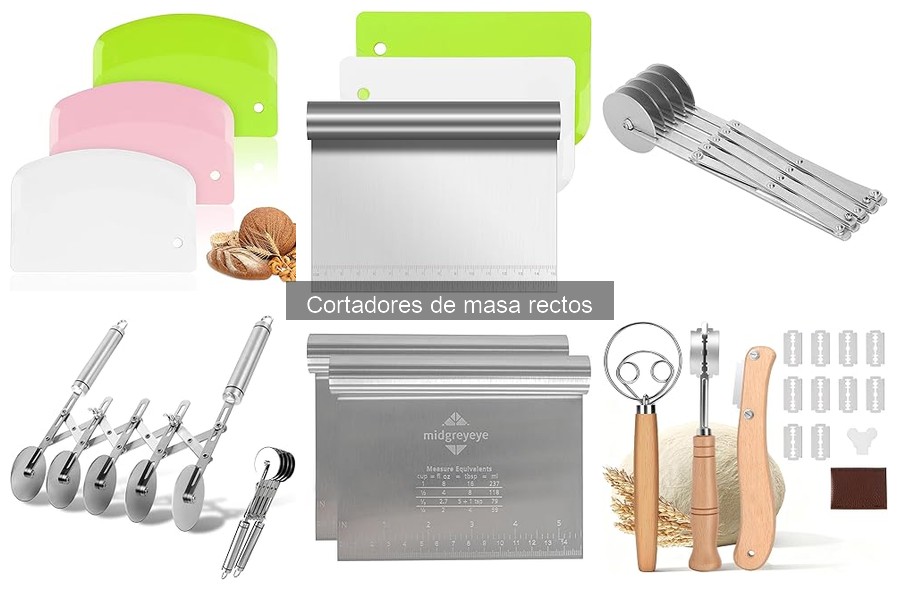 Comparativa: Cortadores de Masa Rectos vs. Redondos