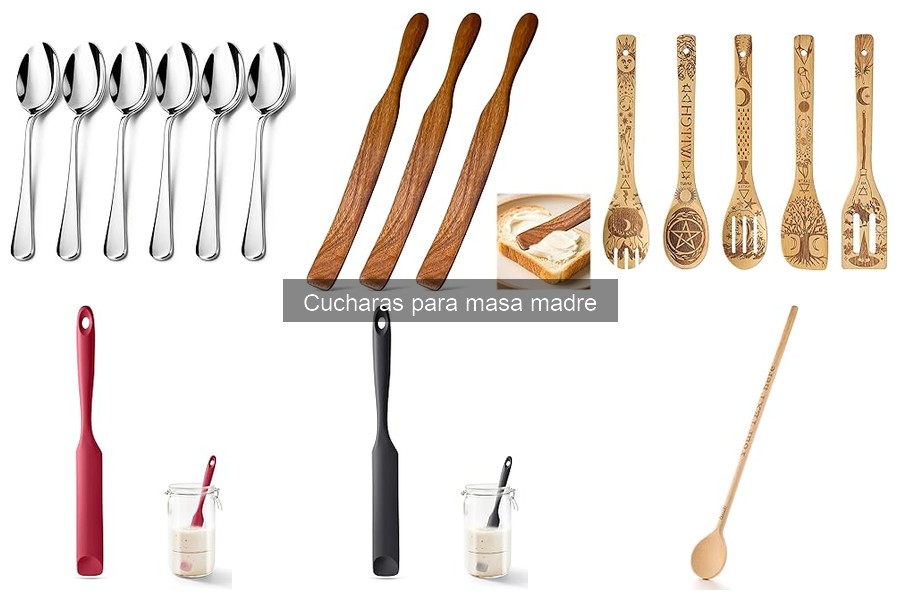 Comparativa: Cucharas de Madera vs Acero Inoxidable para Masa Madre