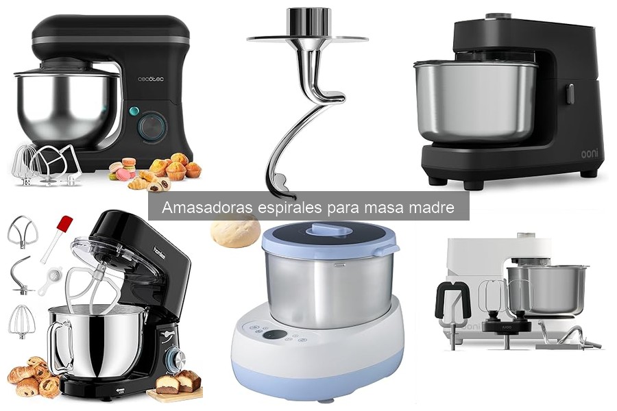 Comparativa de Amasadoras Espirales vs Otros Tipos
