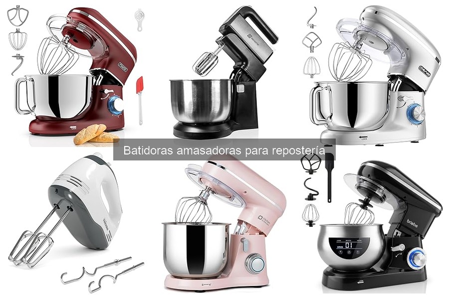 Comparativa de Batidoras Amasadoras: Cheflee vs PRIXTON