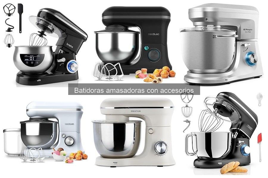 Comparativa de Batidoras Amasadoras: Orbegozo vs Cecotec