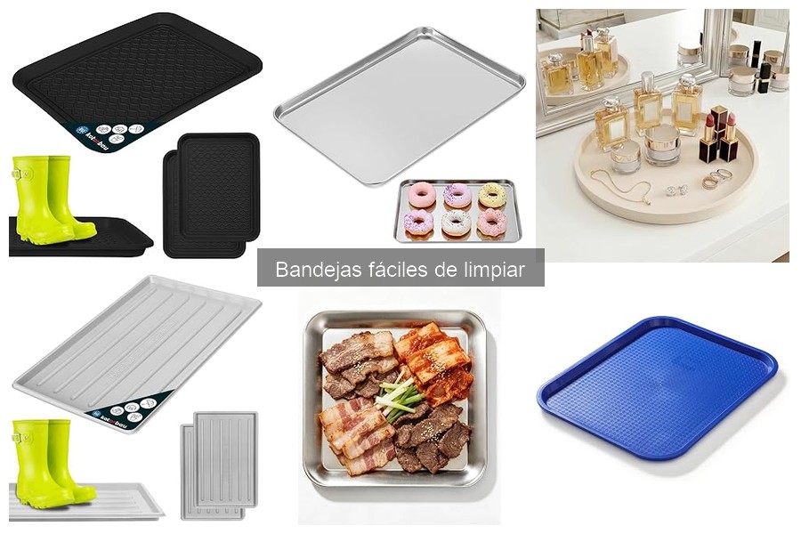 Comparativa de las Mejores Bandejas Fáciles de Limpiar