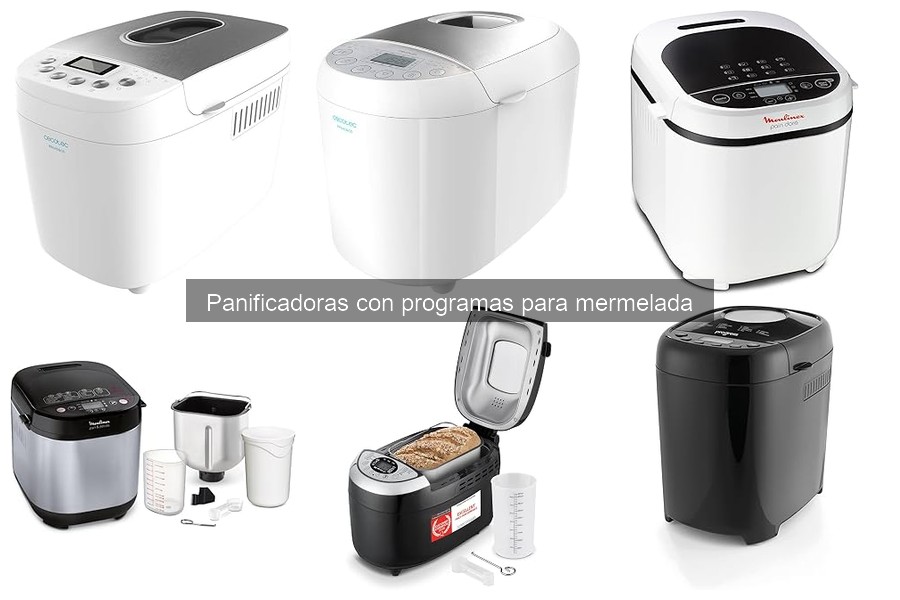 Comparativa de las Mejores Panificadoras para Mermelada