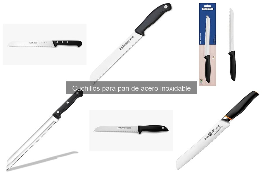 Comparativa de los Mejores Cuchillos para Pan de Acero Inoxidable