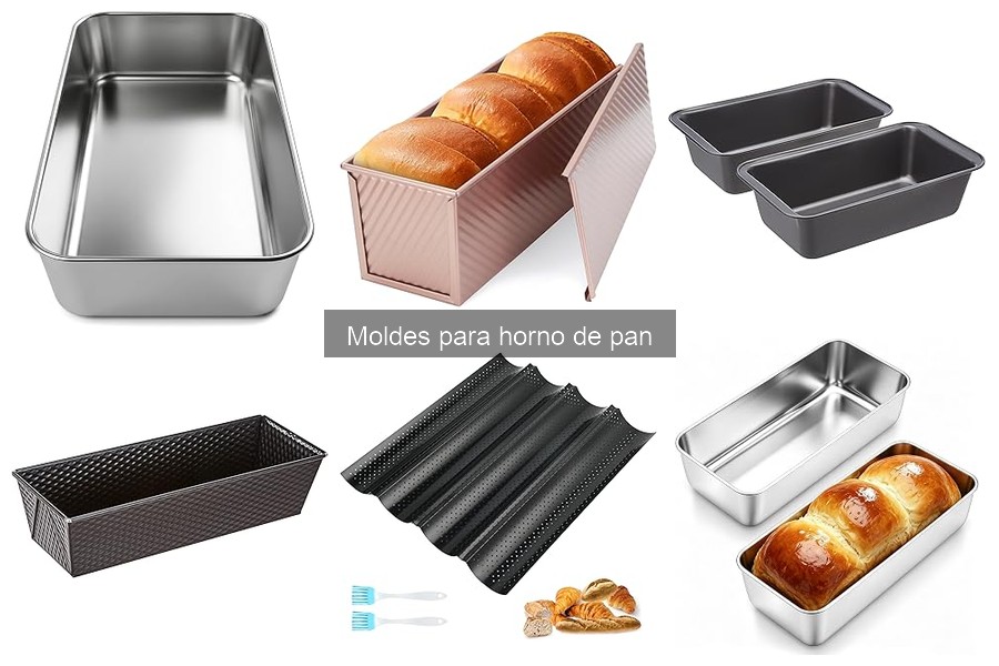 Comparativa de marcas populares de moldes para pan