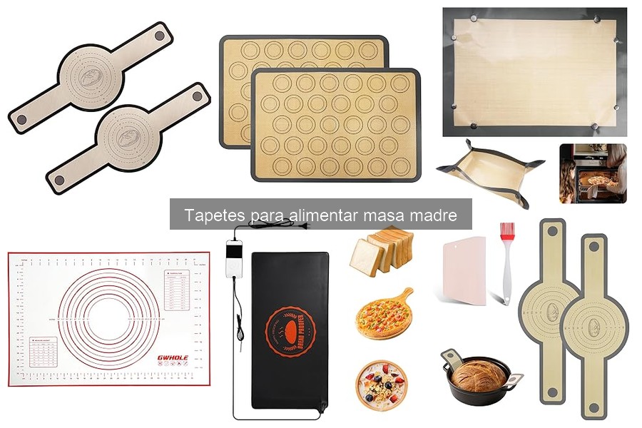 Comparativa de materiales en tapetes para masa madre