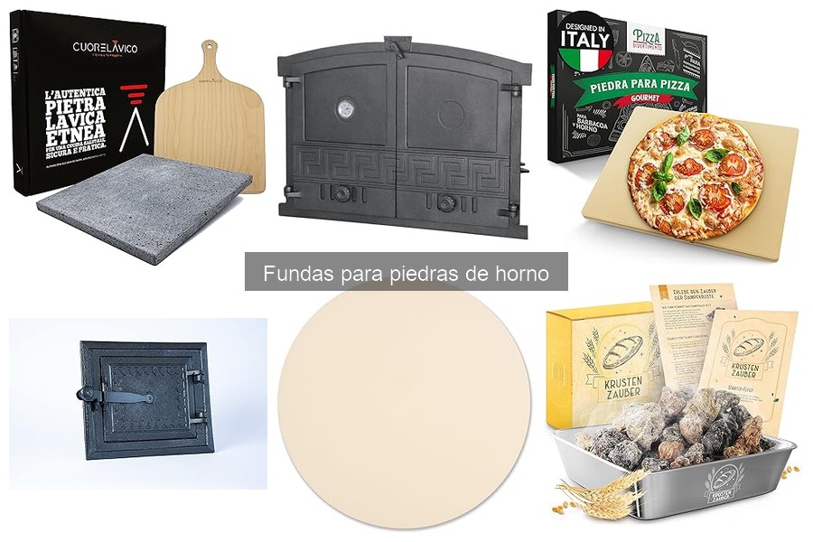 Comparativa de materiales para fundas de piedras de horno