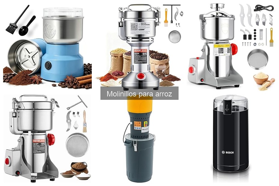 Comparativa de Molinillos de Arroz: Eléctrico vs Manual